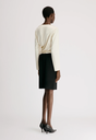 JUDY Wool Cashmere Drap Skirt