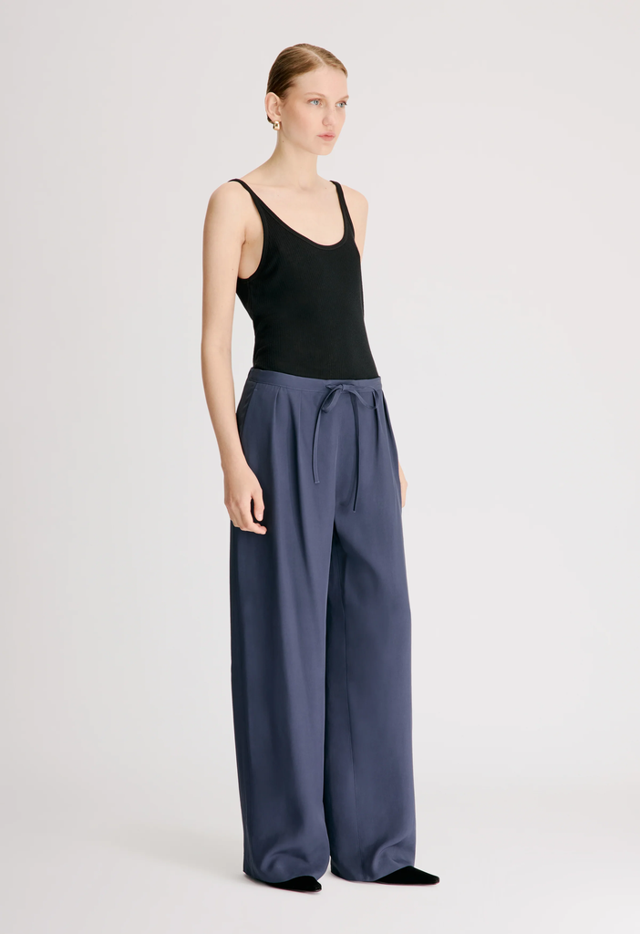 ELLON Straight Leg Drawstring Trousers