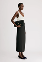 SAMOS LDS Grain de Poudre Long Skirt