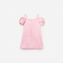 Pink Satin Bow Dress