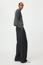 Wide Pleat Trousers