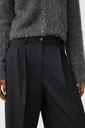 Wide Pleat Trousers