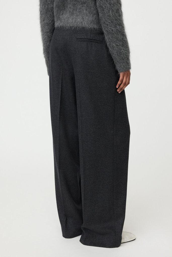 Wide Pleat Trousers