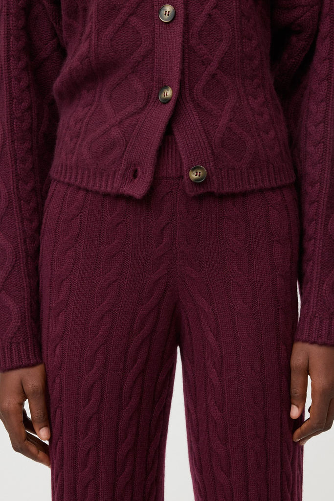 Cable Knit Pants