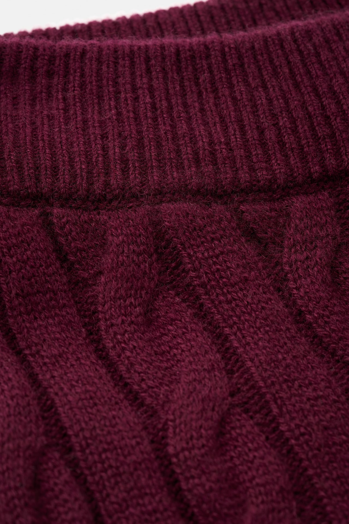 Cable Knit Pants