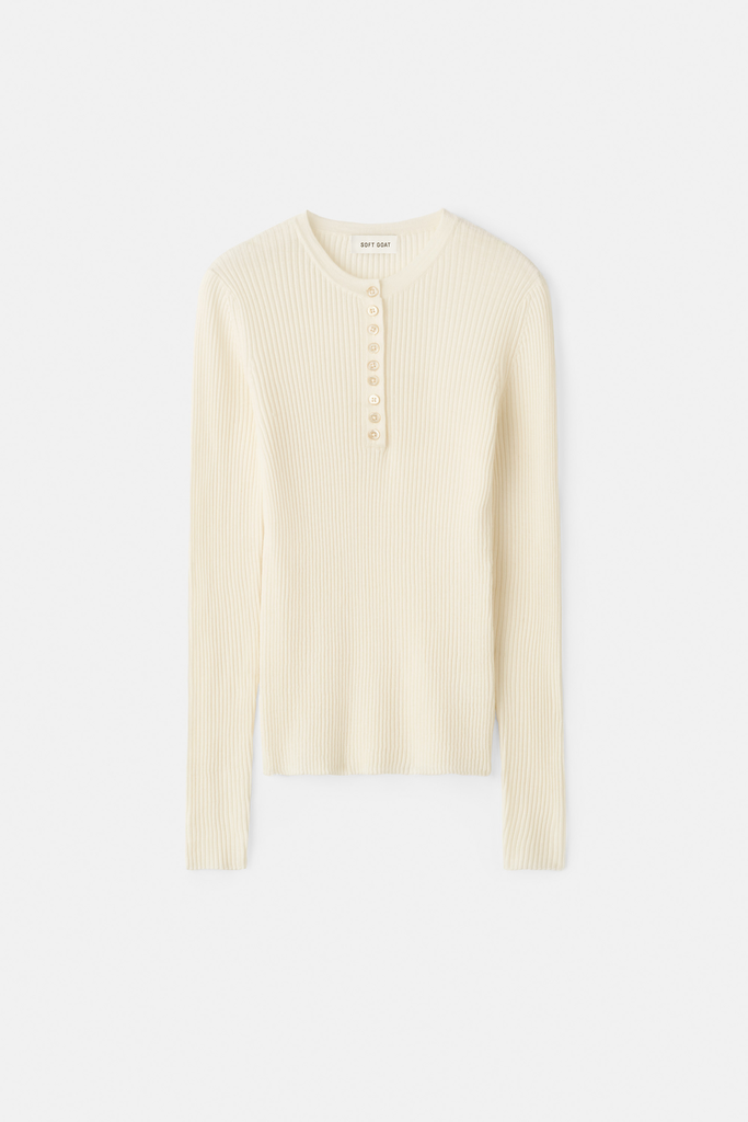 Featherlight Henley Top