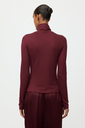Lightweight Jersey Turtleneck 