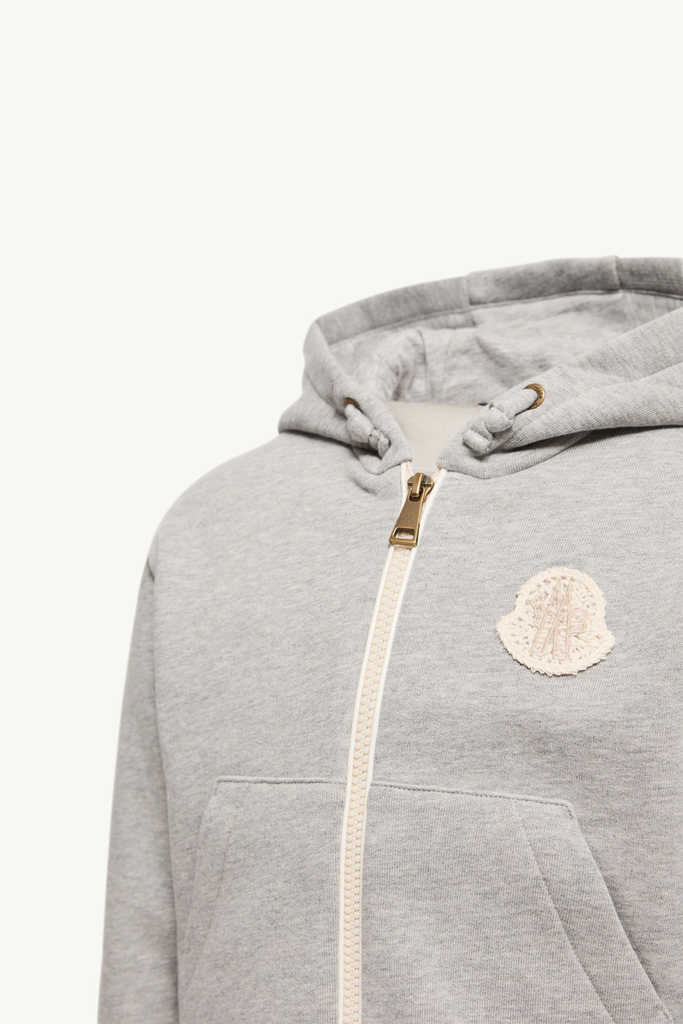 Cotton Zip Up Hoodie
