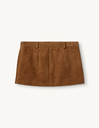 Suede Mini Skirt