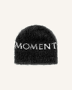 Mohair Blend Logo Beanie