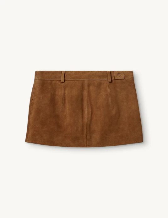 Suede Mini Skirt