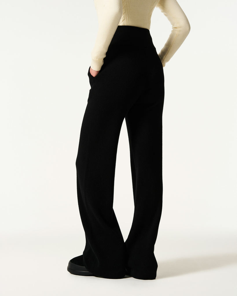Chalet Wide Leg Knitted Pant