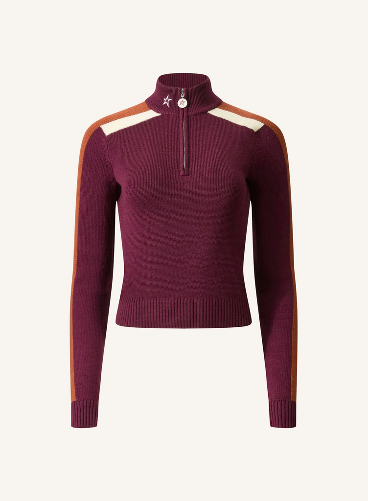 LA Tour Merino Wool 1/4 Zip Sweater