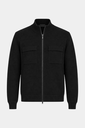 Peserico Men's Full-Zip Knit Sweater with Stand Collar and Chest Pockets