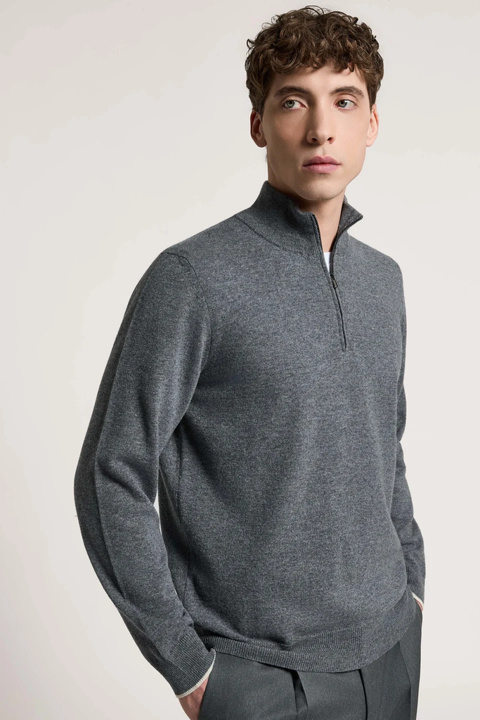 Merino Wool and Cashmere Sweater