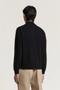 Full-Zip Cardigan in Wool and Cashmere