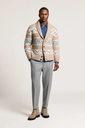Jogger Trousers in Pure Wool Carded Gabardine