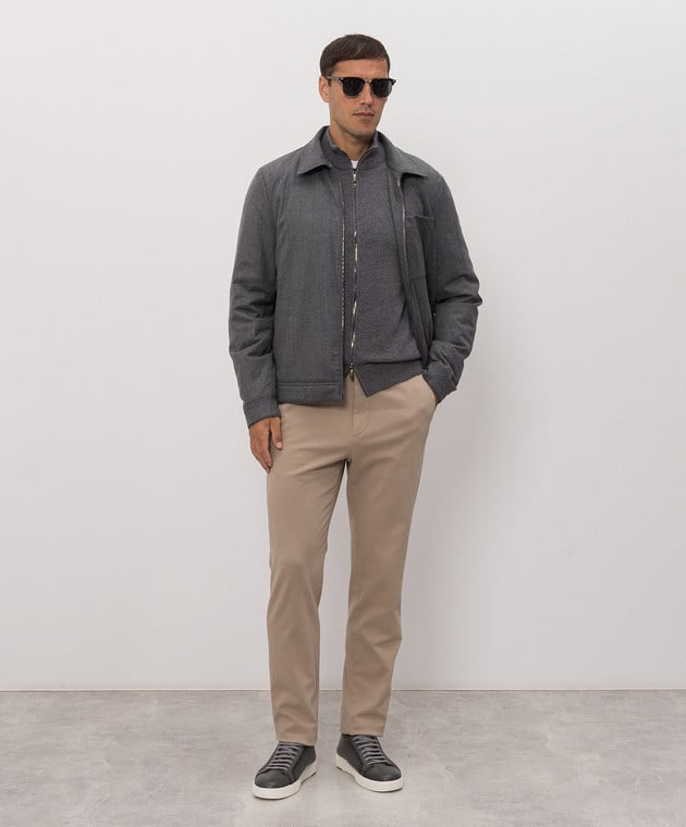 Blouson Zipped Jacket