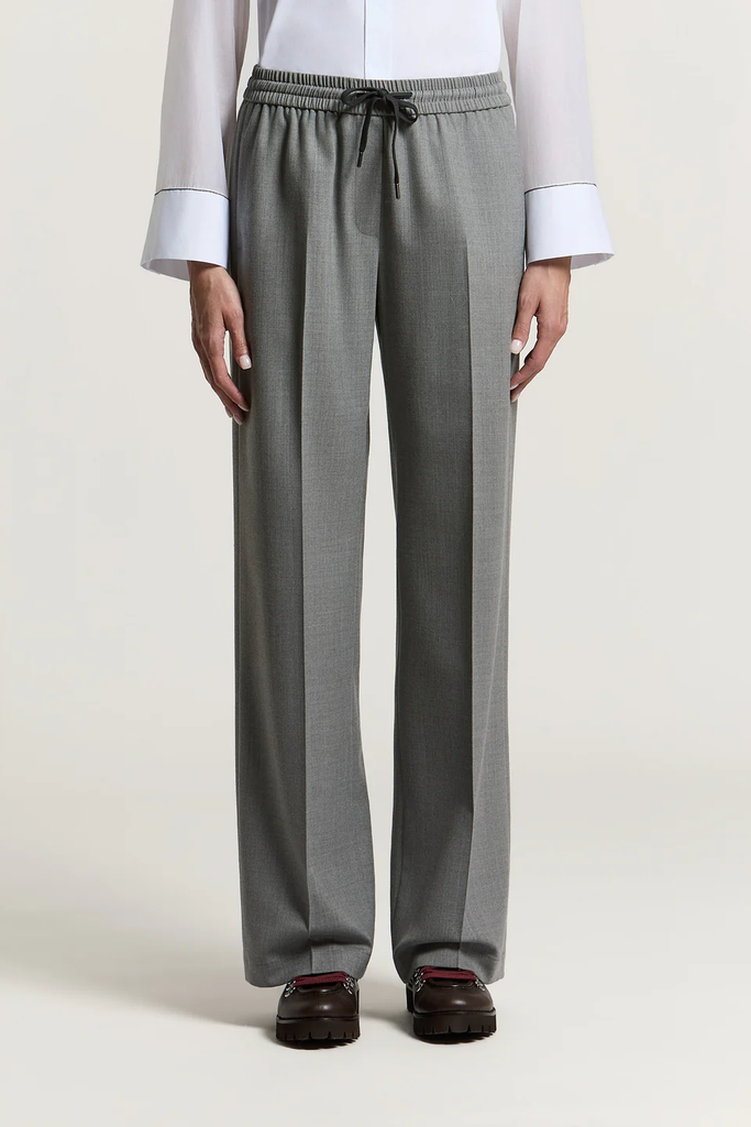 Wool Flannel Trousers