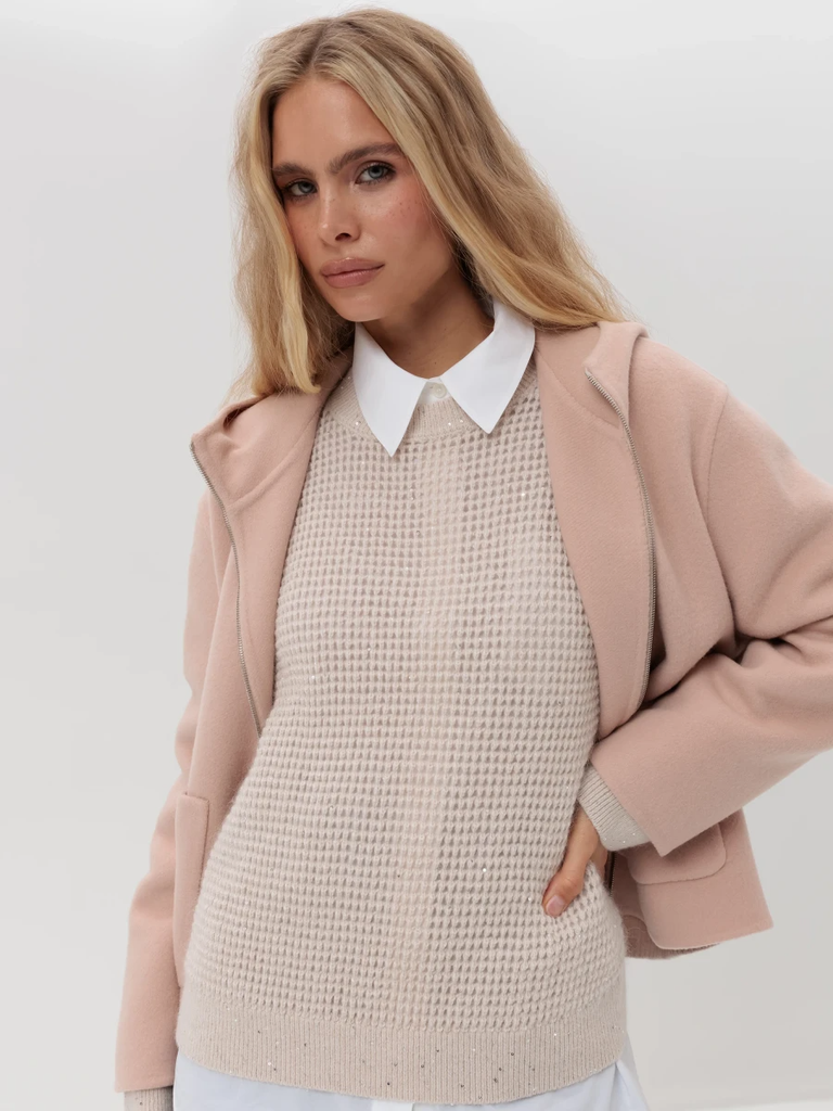Round Neckline Sweater