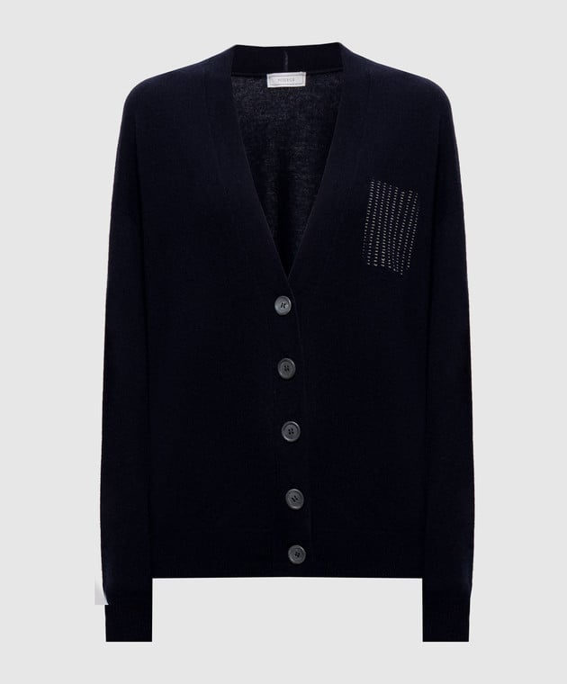 Wool, Silk, Cashmere Cardigan