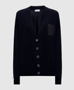 Wool, Silk, Cashmere Cardigan