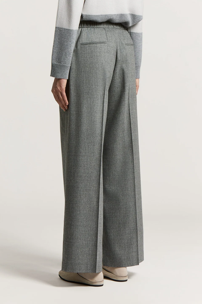 Wool and Cashmere Flannel Trousers