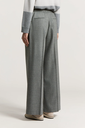 Wool and Cashmere Flannel Trousers