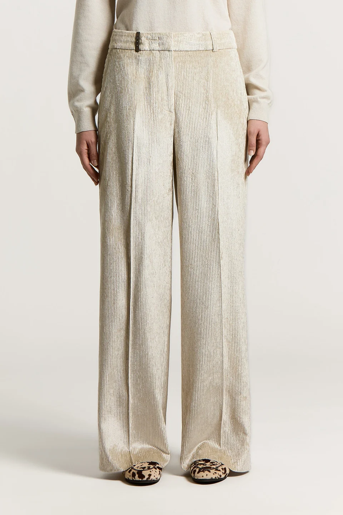 Velvet Palazzo Trousers