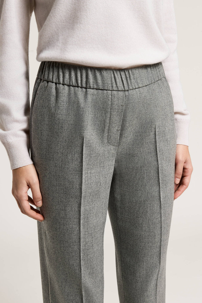 Wool and Cashmere Trousers