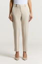 Cigarette Trousers in Compact Technical Canvas
