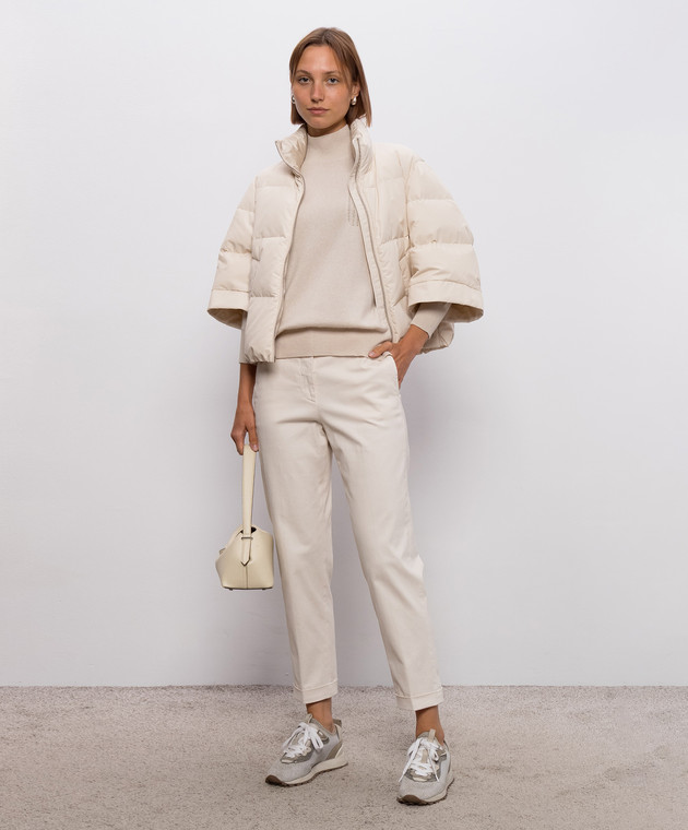 Sweater in Virgin Wool, Silk and Cashmere