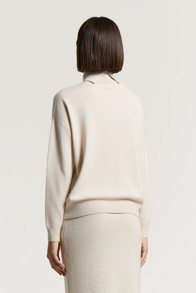 Sweater in Virgin Wool, Silk and Cashmere