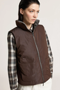 Reversible Vest in Wool, Cashmere and Taffeta