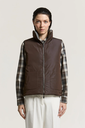 Reversible Vest in Wool, Cashmere and Taffeta