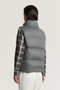 Reversible Vest in Wool, Cashmere and Taffeta