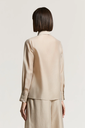 Semi-Gloss Organza Shirt