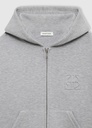 Bond Zip Up Hoodie Framed Monogram