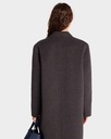 Double Faced Cashmere Coat Anthracite