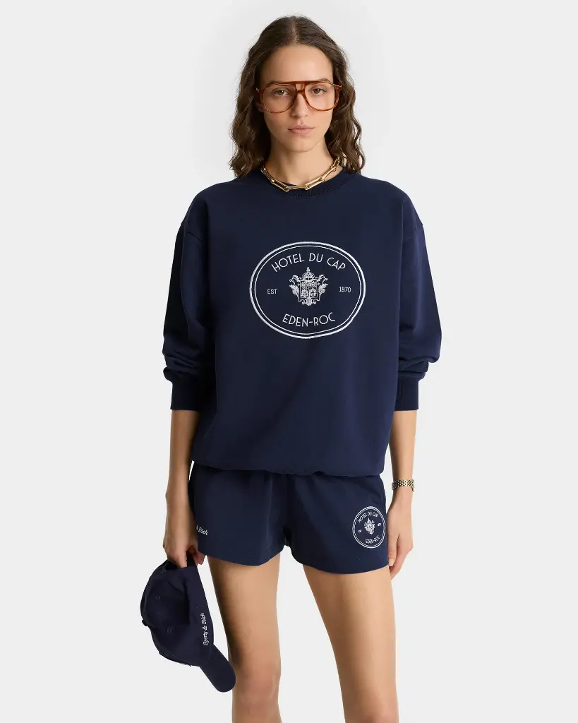 Eden Crest Embroidered Crewneck