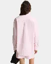 Eden Script Oversized Shirt Pink