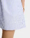 Eden Script Poplin Short Blue