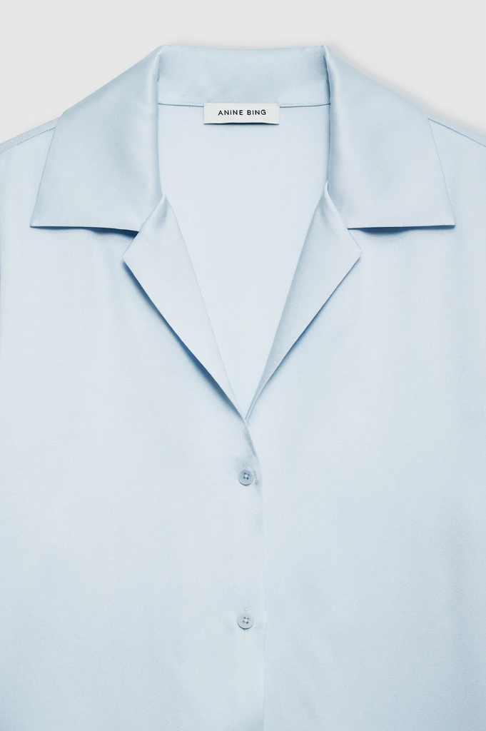 BETHANY SHIRT - PALE BLUE