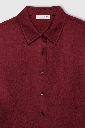 AMANDA SHIRT - CABERNET