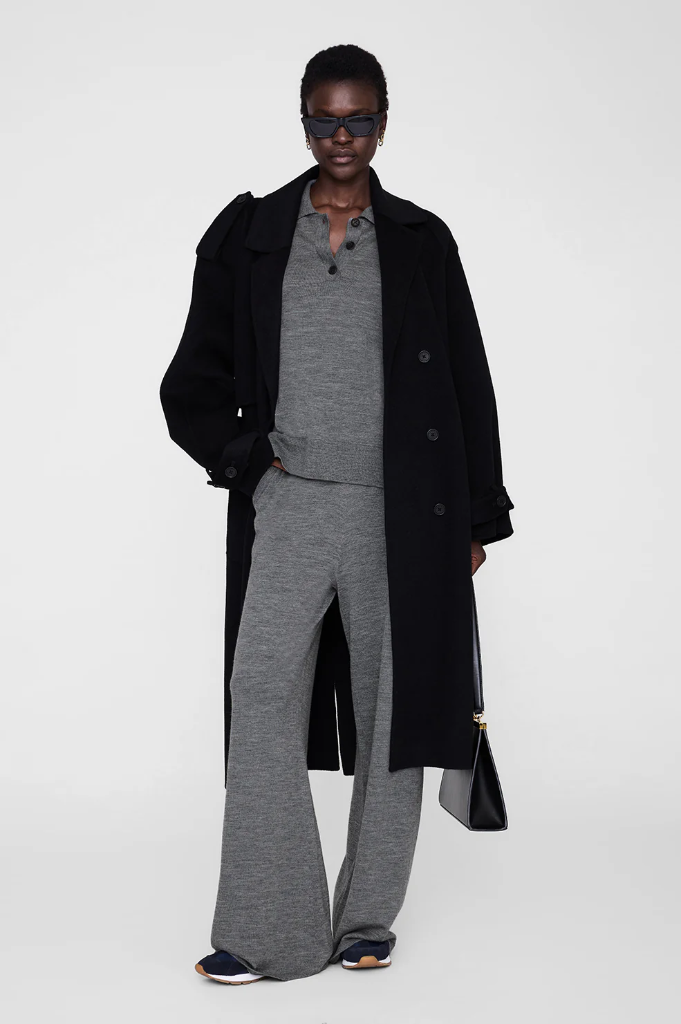 ADLEY PANT - MEDIUM HEATHER GREY