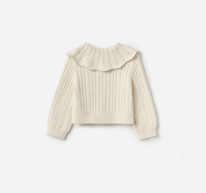 Cream Alpaca Cardigan