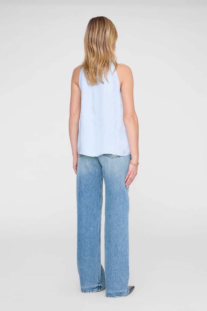 MARIE TOP - PALE BLUE