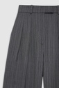 Lou Trouser Black And Grey Stripe 