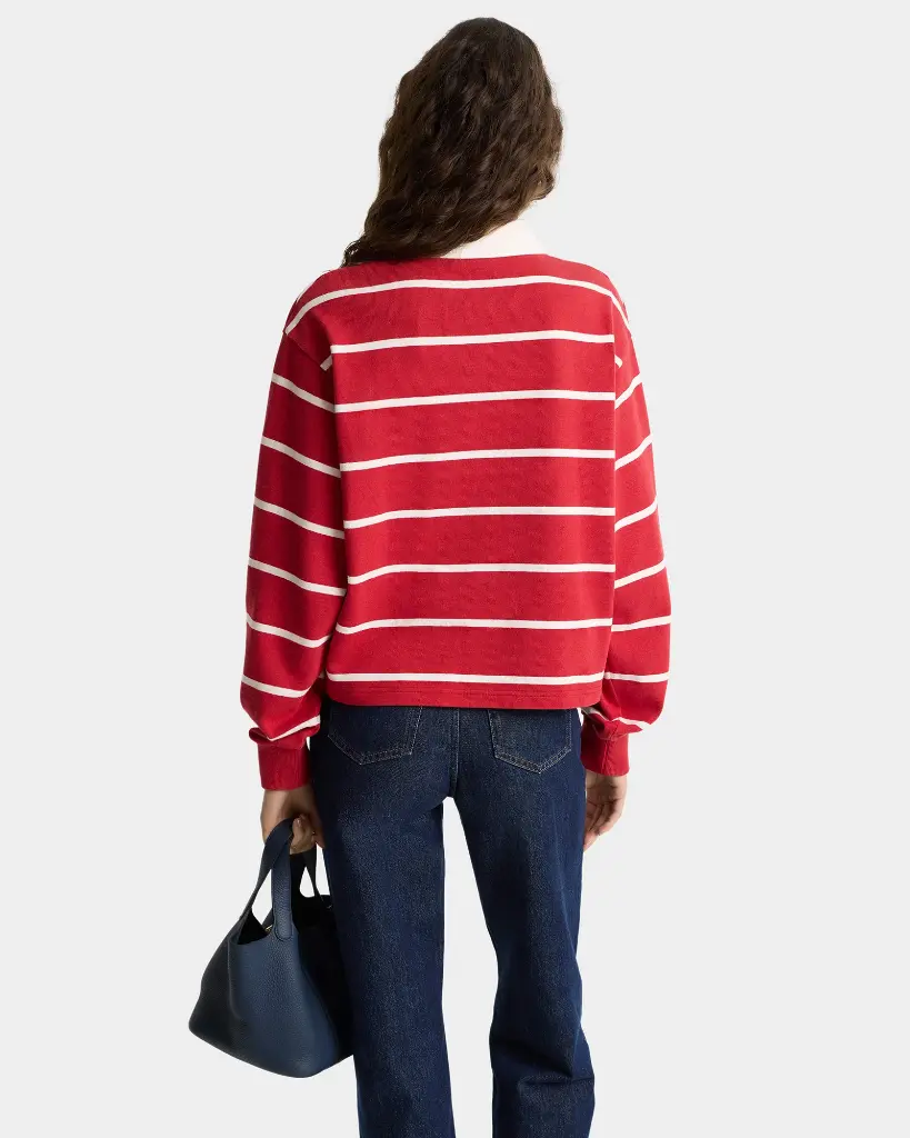 Serif Logo Rugby Polo