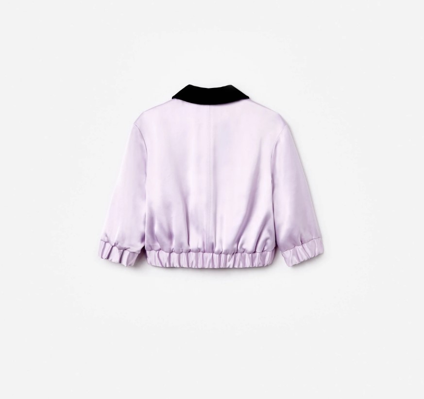 Lilac Viscose Jacket